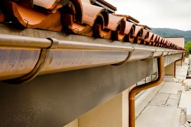 copper gutters