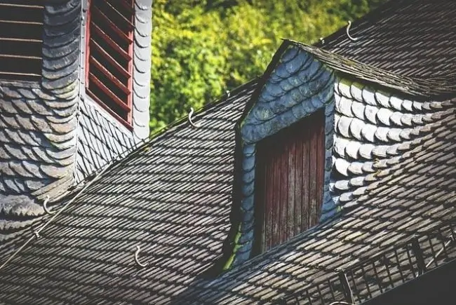 slate roofing.