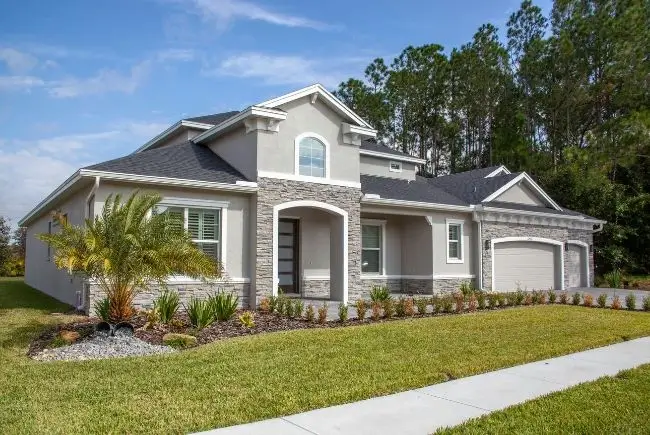 traditional style home.