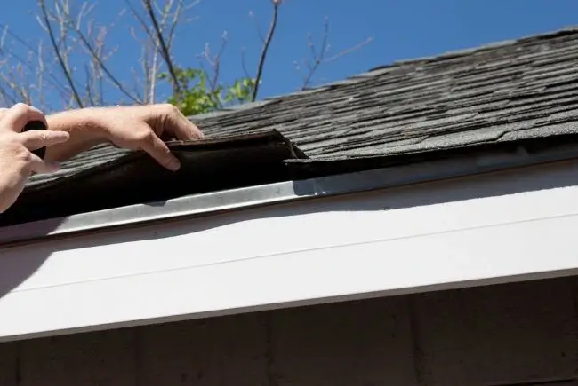 re roof with new shingles